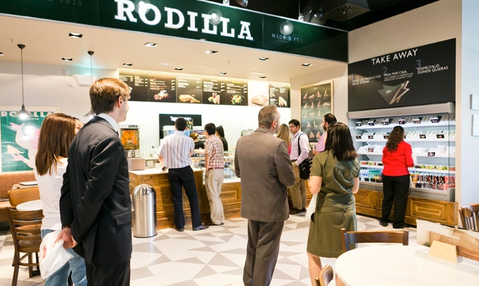 ‘Rodilla’, uno de los nuevos puntos de venta de Distrito Telefónica. © Autogrill