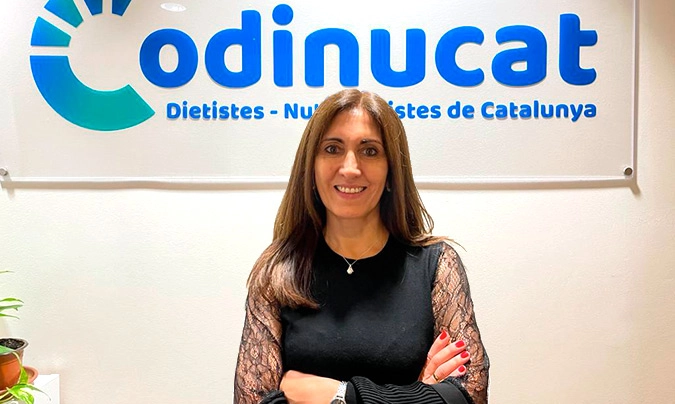 Nancy Babio, presidenta del Col·legi de Dietistes-nutricionistes de Catalunya.