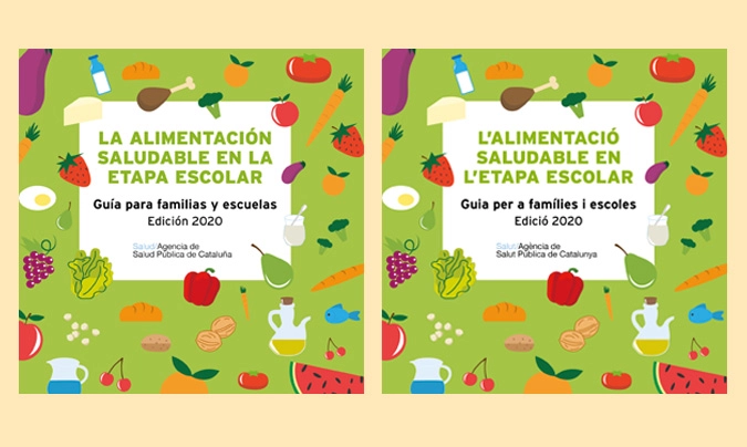 ‘La alimentación saludable en la etapa escolar’, una nueva guía con información y recursos