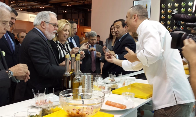 El ministro <b>Arias Cañete</b> ha inaugurado esta mañana la XXVIII edición de Salón de Gourmets. 