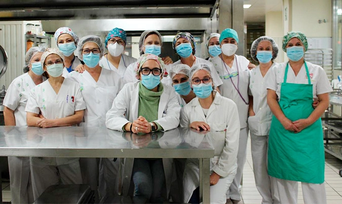 El servicio de Cocina del Hospital General Universitario de Albacete. ©ConsejeríaSanidad_CLM.