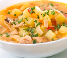 Sopa minestrone con crema de queso; una receta 'plus' para el menú de las residencias