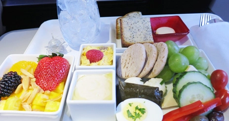 Virgin America y Delta Airlines, las compañías norteamericanas con menús más saludables