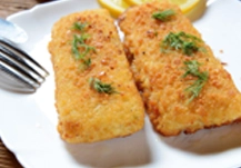 San Marino de merluza con queso, un sandwich de pescado que triunfará entre los pequeños